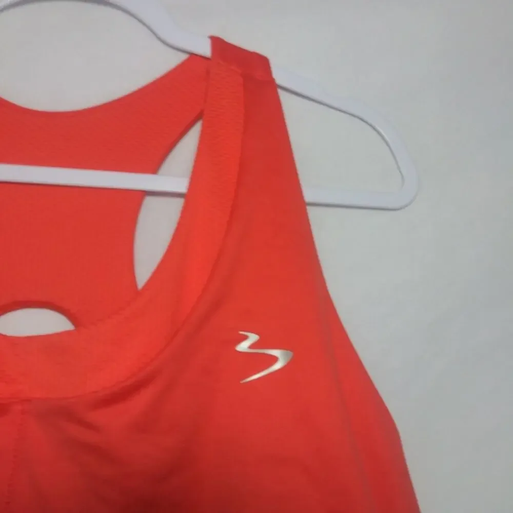 Beachbody Women's Energy Bra Mid-Impact Persimmon Athletic Yoga Size 2XL